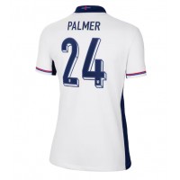 England Cole Palmer #24 Hjemmedrakt Dame EM 2024 Kortermet
